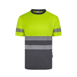 T-SHIRT GRS BICOLORE MC RS
